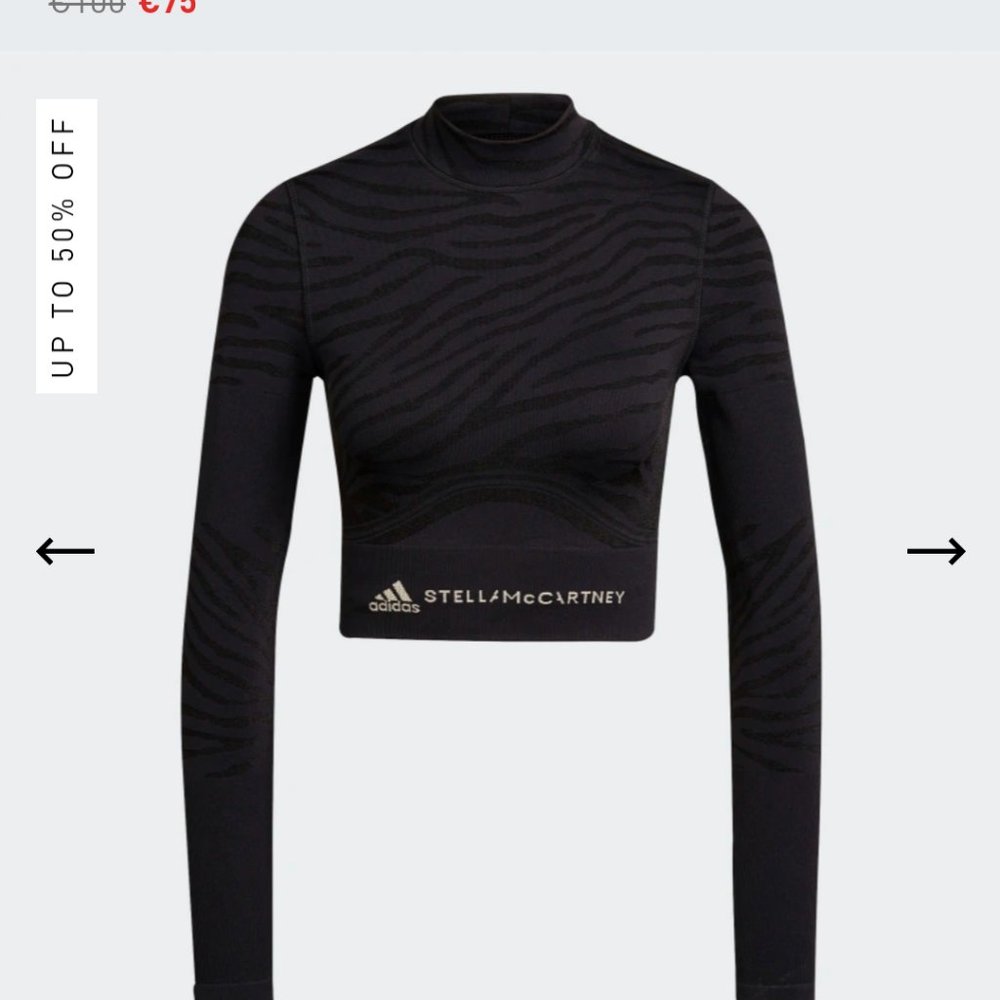 Stella McCartney & Addidas longsleeve workout set